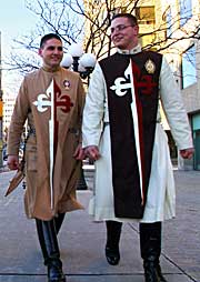 Distinctive garb of the Heralds of Christ lay institute