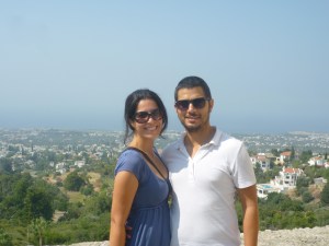 Aziz and Turkan, my hosts in the north