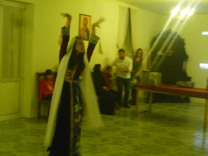 Traditional Armenian dance demonstration