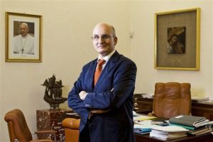 He really should be a deacon! 