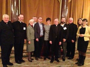 ND Club of Italy members with President John Jenkins, CSC